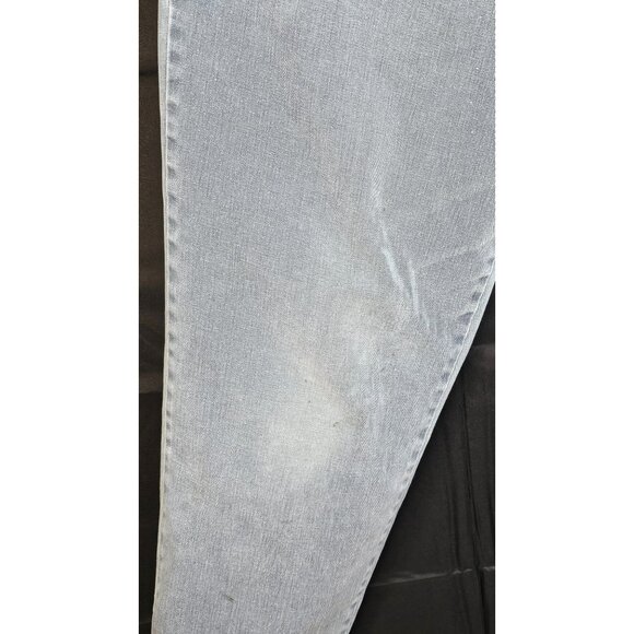 NOS Vintage 90s Streetwear Mens 34x30 Pleated Acid Wash Tapered Leg Denim Jeans - Picture 3 of 12